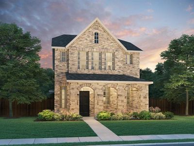 New construction Single-Family house 2705 Amistad Ln, Corinth, TX 76210 The Durham- photo 1 1