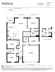 Avalon Floor Plan