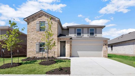 New construction Single-Family house 2313 Bronc Buster Way, Leander, TX 78641 - photo 0