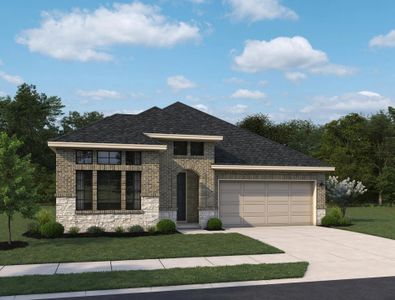 New construction Single-Family house 14818 Buffalo Head St, Mont Belvieu, TX 77523 plan Cheyenne - image
