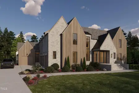 New construction Single-Family house 1132 Wimbleton Dr, Raleigh, NC 27609 - image