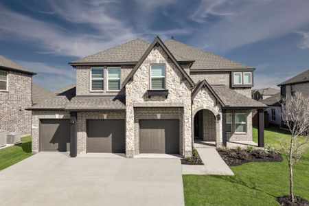 New construction Single-Family house 1314 Flamingo Rd, Forney, TX 75126 Princeton 2F (w/Game)- photo 0 0