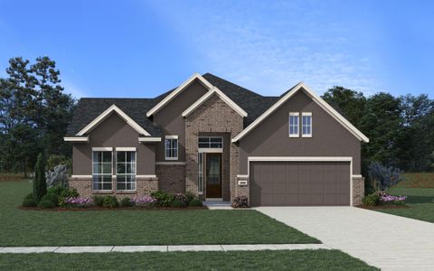 New construction Single-Family house 16843 Deep Wingbeat Wy, Magnolia, TX 77354 plan Corbin - image