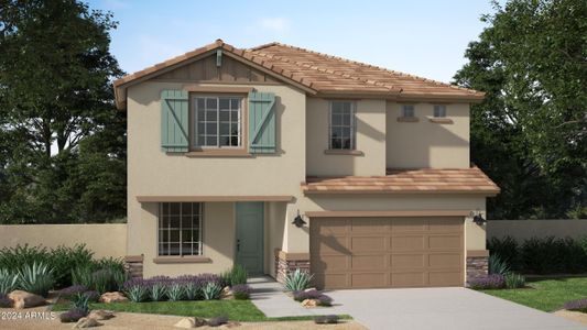 New construction Single-Family house 18422 W Poston Drive, Surprise, AZ 85387 - photo 0