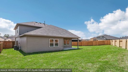 New construction Single-Family house 15119 Lavender Mist Ct, Magnolia, TX 77354 Perry- photo 30 30