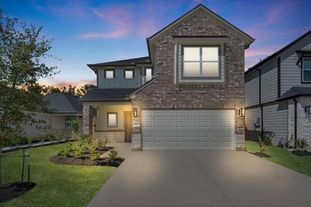 New construction Single-Family house 18910 Baldcypress Basin Ln, Houston, TX 77084 plan 142 - image
