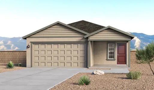 New construction Single-Family house 7571 S Paisley Wy, Tucson, AZ 85756 plan Caroline - Z30C - image