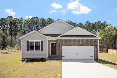 New construction Single-Family house 300 Babbling Creek Dr, Youngsville, NC 27596 plan CALI - image