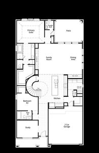 New construction Single-Family house 16420 Hemlock Tree Dr, Fort Worth, TX 76247 plan Hanford - image