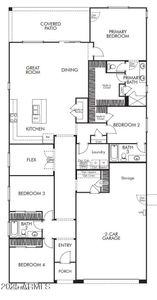 4003 Floor Plan Garage Right