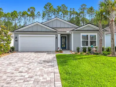 New construction Single-Family house 153 Greenwood Dr, Palm Coast, FL 32137 plan CLIFTON - image