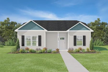 New construction Single-Family house 153 Ambergate Ct, Rocky Mount, NC 27804 Camden B- photo 0