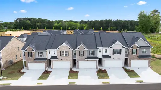 New construction Townhouse house 1420 Gray Branch Dr, Lawrenceville, GA 30045 Salisbury- photo 2 2