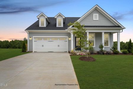 New construction Single-Family house 122 Sweetfern Ln, Zebulon, NC 27597 - image