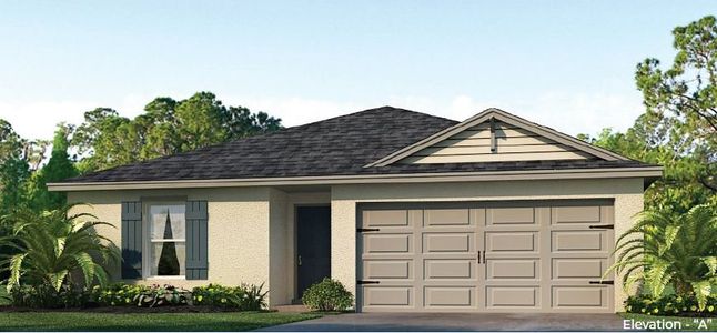 New construction Single-Family house 2004 Aster Wy, Poinciana, FL 34759 null- photo 0