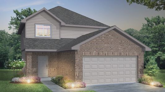 New construction Single-Family house 404 Woodhouse Wy, Fort Worth, TX 76140 plan The Woodland - image