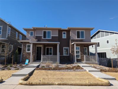 New construction Duplex house 8693 Snake River Street, Littleton, CO 80125 Chicago- photo 0