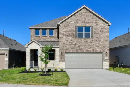 New construction Single-Family house 1251 Hightower Ln, San Antonio, TX 78245 plan Iris - image