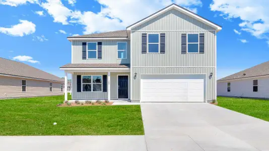 New construction Single-Family house 140 Milestone Trl, Crawfordville, FL 32327 plan The Galen - image