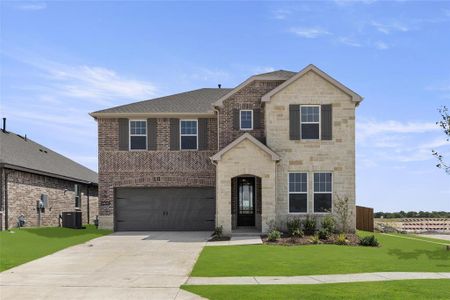 New construction Single-Family house 1400 Diamond Peak Trail, Anna, TX 75409 Henderson Homeplan- photo 0