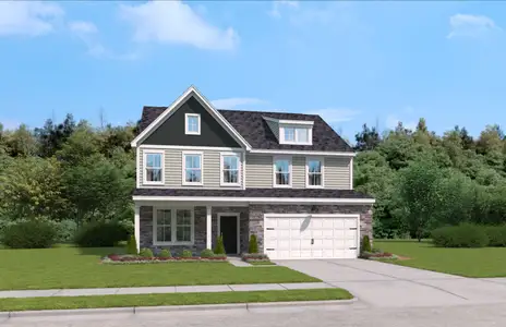 New construction Single-Family house 107 Coronado Ave, Matthews, NC 28104 plan The Olivia - image