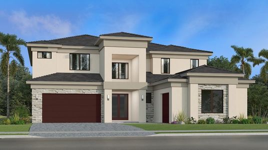 New construction Single-Family house 10169 Royal Ascot Ave, Lake Worth, FL 33449 plan Versailles - image