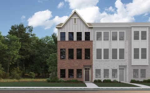 New construction Townhouse house 669 Bandon Alley, Cary, NC 27513 Adaline- photo 0