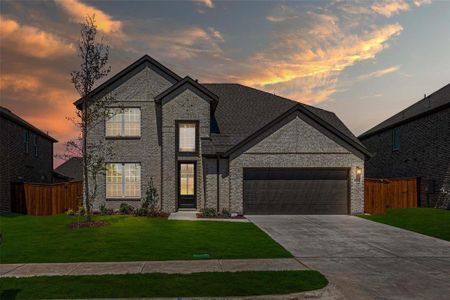 New construction Single-Family house 1627 Glacier Dr, Forney, TX 75126 Tyler Homeplan- photo 3 3