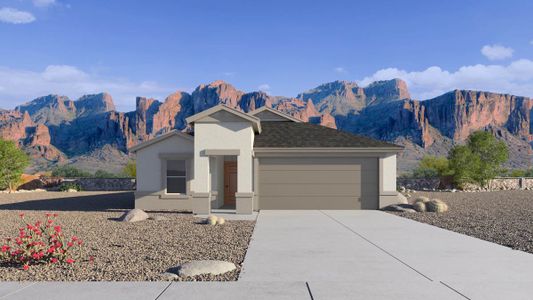 New construction Single-Family house 16180 N Catanzaro Dr, Maricopa, AZ 85138 plan Hayden - image