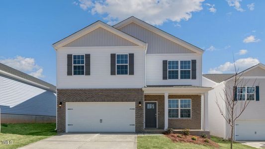 New construction Single-Family house 417 Ashley Run, Sanford, NC 27330 BELHAVEN- photo 0