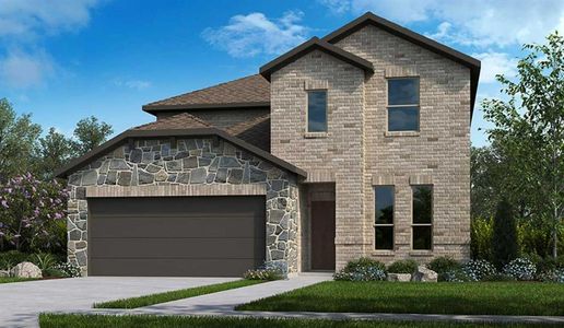 New construction Single-Family house 113 CT Anejo Bluff, Georgetown, TX 78628 Jasmine- photo 0