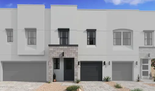 New construction Townhouse house 5820 S 35Th Wy, Phoenix, AZ 85040 plan Orinda - image