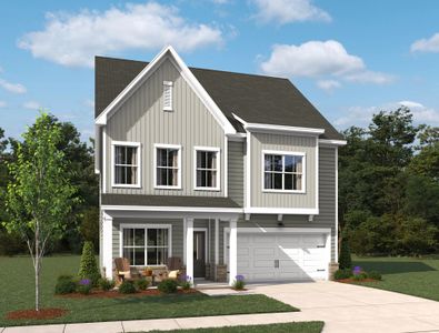 New construction Single-Family house 103 N Harvest Rdg Wy, Wilson's Mills, NC 27520 plan Leland - image