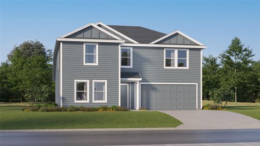 New construction Single-Family house 106 Heritage Groves Rd, Bertram, TX 78605 plan Cobb - image