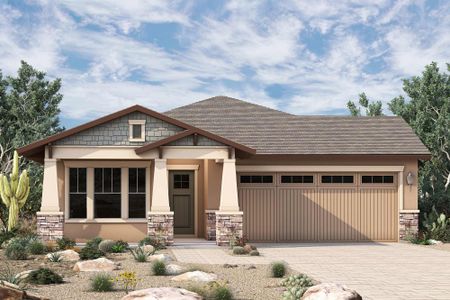 New construction Single-Family house 26413 N. 19Th Drive, Phoenix, AZ 85085 The Schrader- photo 0