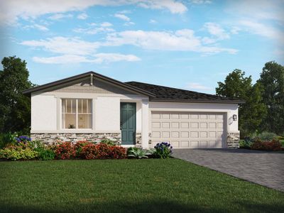 New construction Single-Family house 655 Florida Fern Ave, Howey-in-the-Hills, FL 34737 plan Delray - image