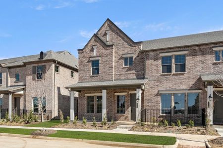 New construction Townhouse house 2418 Bulin Dr, Mansfield, TX 76063 Berkeley- photo 1 1