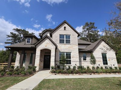 New construction Single-Family house 21918 Hibiscus Hedge Trl, Tomball, TX 77377 plan Salado - Premier Collection - image