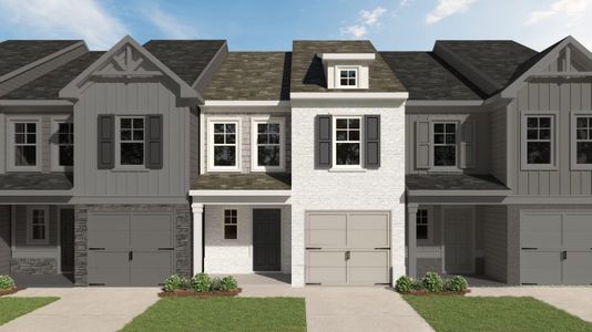 New construction Townhouse house 100 Village Green Dr Ne, Adairsville, GA 30103 - photo 0