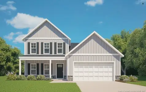 New construction Single-Family house 65 Ambrosia Wy, Bunnlevel, NC 28323 - image