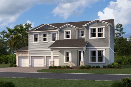 New construction Single-Family house 12025 Encore At Ovation Wy, Winter Garden, FL 34787 plan Lake Star - Lakefront Series - image