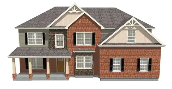 New construction Single-Family house 110 Homestead Cir, Forsyth, GA 31029 plan Bennett - image