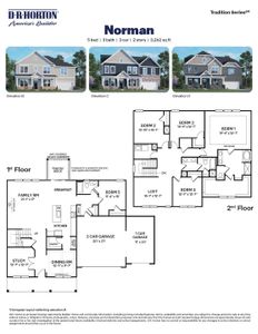 New construction Single-Family house Clayton, NC 27520 plan NORMAN - image