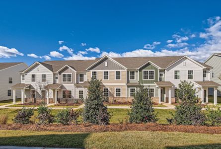 New construction Townhouse house 9831 Old Garden Cir, Gastonia, NC 28056 Titan- photo 0 0