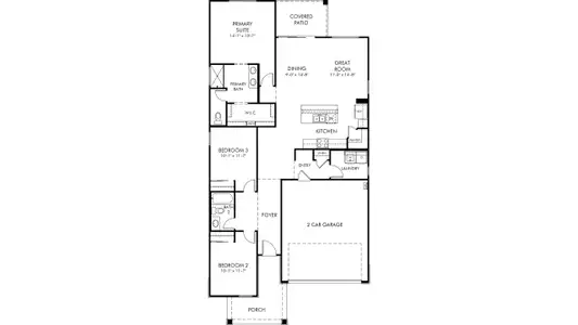 New construction Single-Family house 10808 W Atlantis Wy, Tolleson, AZ 85353 plan Leslie - image