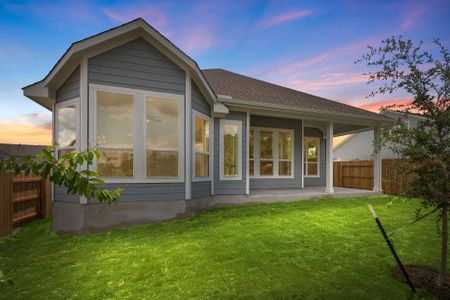 New construction Single-Family house 810 Sage Thrasher Cir, Dripping Springs, TX 78620 Somerset- photo 0