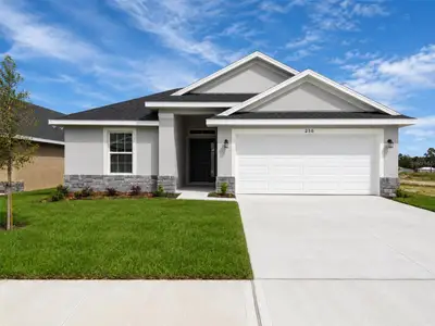 New construction Single-Family house 250 Verny Grove Ln, Leesburg, FL 34748 plan 1635- B - image