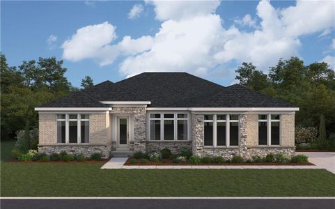 New construction Single-Family house 203 Beaulah Drive, Hoschton, GA 30548 - photo 0