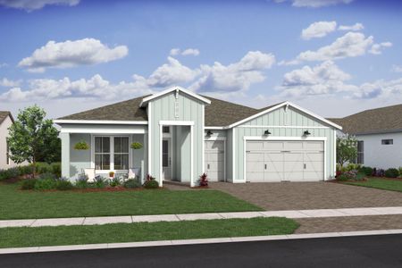 New construction Single-Family house 10224 Nw Field Flower Trl, Port St. Lucie, FL 34987 plan Morse - image