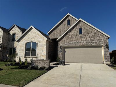 New construction Single-Family house 11138 Swamp Edge Lane, Cypress, TX 77433 Hillwood- photo 0